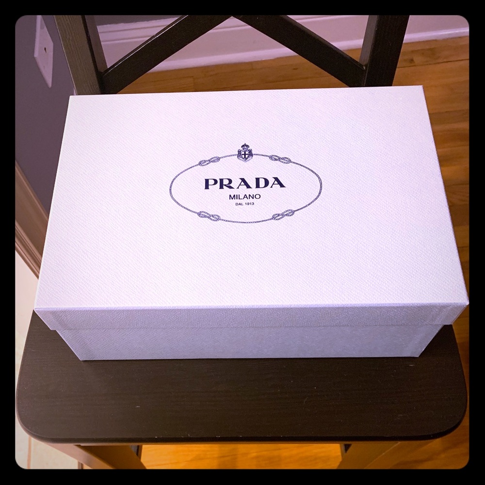 Prada shoe box